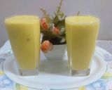 A picture of step 2 of Mango 🥭milk shake/refreshing cooled shake 😋.