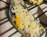 A picture of step 6 of Three Cheese Baked Mussels.