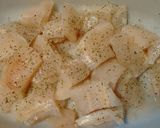 Foto del paso 1 de la receta: Filetes de merluza fritos en trocitos