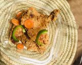 A picture of step 5 of KFC_chicken.