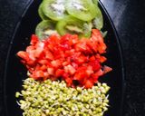A picture of step 1 of Sprouts and fruits salad.