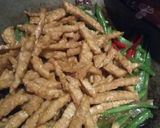 Foto langkah ke 5 dari resep Oseng buncis tempe saos tiram.