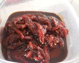 Foto langkah ke 2 dari resep Beef Teriyaki modifikasi pedas.