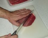A picture of step 1 of Easy Beef Jerky.