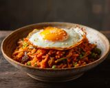 Koreai sült rizs (bokkeum-bap) recept fázis 8 fotója