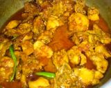 A picture of step 12 of Tikka biryani.