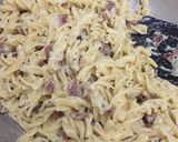 Foto langkah ke 6 dari resep Fusilli Carbonara Simple.