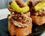 Foto del paso 7 de la receta Pincho de steak tartar con gilda