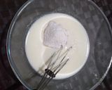 A picture of step 1 of Coconut cake.