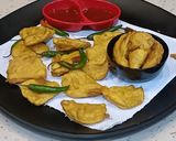 A picture of step 5 of Tapioca (Kappa) Pakora.