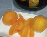 Foto langkah ke 2 dari resep Jus Buah Kesemek Pepaya.
