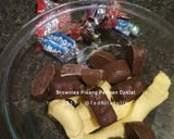 Foto langkah ke 3 dari resep Brownies Pisang Permen Coklat (gluten-free).