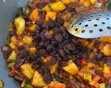 A picture of step 3 of Pineapple Rice.