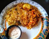 ভেটকি এগ দম বিরিয়ানী (Bhetki egg dum biriyani recipe in Bengali) রেসিপি ধাপ - 4 ছবি