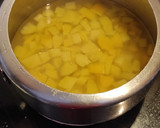 A picture of step 1 of Aam panna.