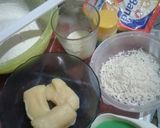 Foto langkah ke 1 dari resep Bolu tape pandan keju(kukus tanpa telur).
