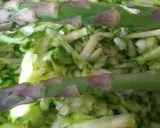 Foto del passaggio 1 della ricetta Plumcake alle zucchine e asparagi