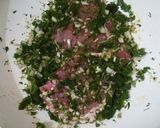 Foto del paso 1 de la receta: Chuleta de cerdo en salsa de cilantro y perejil