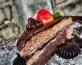 Foto del paso 12 de la receta: Mousse de chocolate con glaseado espejo