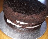 Φωτογραφία βήματος 4 της συνταγής Εύκολη oreo cookies κρέμα για γέμιση τούρτας