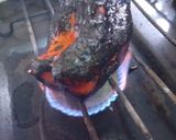 Foto del paso 2 de la receta: Fideos de morrón asado