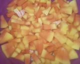 Foto langkah ke 1 dari resep Es buah jadul pepaya kolang kaling.