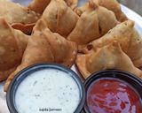 A picture of step 8 of Mini Aloo ka Samosay.
