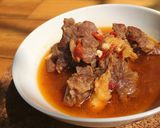 Hình bước làm 5 của món Bò kho gừng