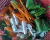 Hình bước làm 1 của món Mì xào chay