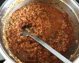 A picture of step 5 of Vegetarian Bolognese Sauce.