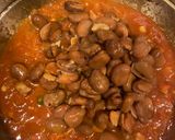 A picture of step 2 of Arabic foul medames(Egypt dish).
