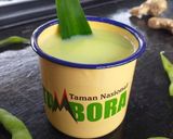 Foto langkah ke 3 dari resep Susu Edamame Jahe Pandan (rasa sari kacang hijau).