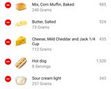 A picture of step 5 of Corn Dog Casserole.