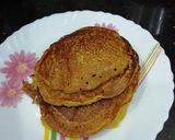 A picture of step 5 of Coconut pancake.