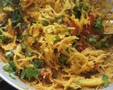 A picture of step 3 of Vermicelli veg upma.
