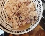 A picture of step 5 of Brothy rice with prawns and squid.