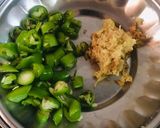 A picture of step 1 of Veggie pulav...!!! Easy recipe 👍😍.