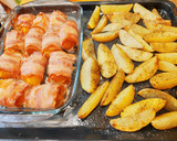 Foto del paso 5 de la receta: Pollo con Cebolla al Vino Blanco y Bacon con Ciruelas