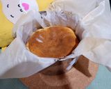 A picture of step 7 of Basque Cheesecake.