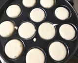 A picture of step 2 of Proso (millet) gundpangalu/appe.