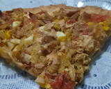 Foto del paso 10 de la receta: Tarta de pollo con morrón de lata y tomate
