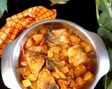 ইলিশ মাছের মাথা দিয়ে শালগম-এর তরকারি রেসিপির ধাপ 4 ছবি