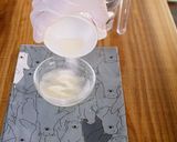 A picture of step 5 of Easy! Caramel Banana Milk Pudding.