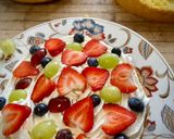 Foto del paso 4 de la receta: Tarta de nata y frutas