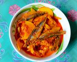 Foto langkah ke 4 dari resep Gulai Umbut Kelapa.