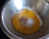 A picture of step 1 of Mango pancakes.