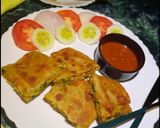 চিকেন মোঘলাই পরোটা(Chicken Mughlai Porota recipe in bengali) রেসিপির ধাপ 5 ছবি