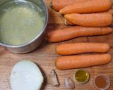 Foto del paso 1 de la receta: Sopa de zanahoria con jengibre