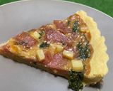 Foto langkah ke 6 dari resep Quiche Lorraine.