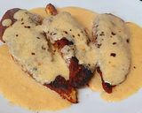 A picture of step 8 of My Spicy Chicken with spicy Cheese Sauce 🥰 #mainmeal.